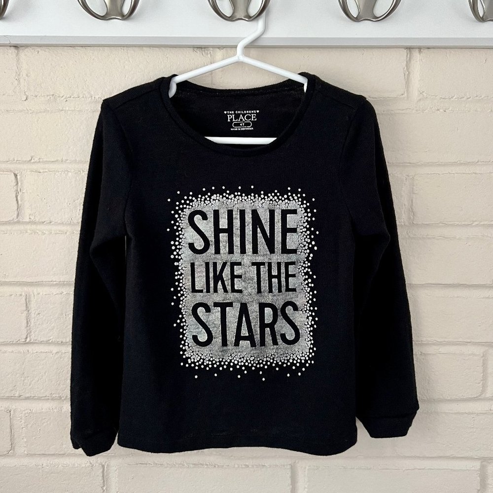 4T Children's Place Black Long Sleeve Sweater Top